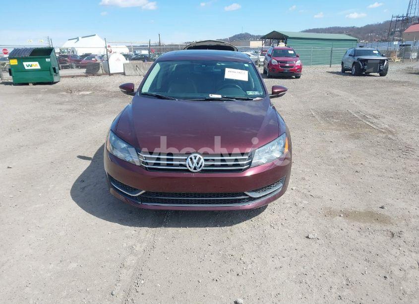 Photo 12 of 2012 Volkswagen Passat 2.5L SE (VIN 1VWBP7A3XCC054072)