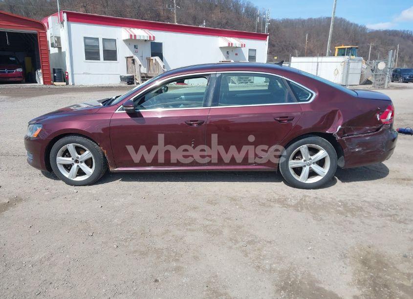 Photo 14 of 2012 Volkswagen Passat 2.5L SE (VIN 1VWBP7A3XCC054072)