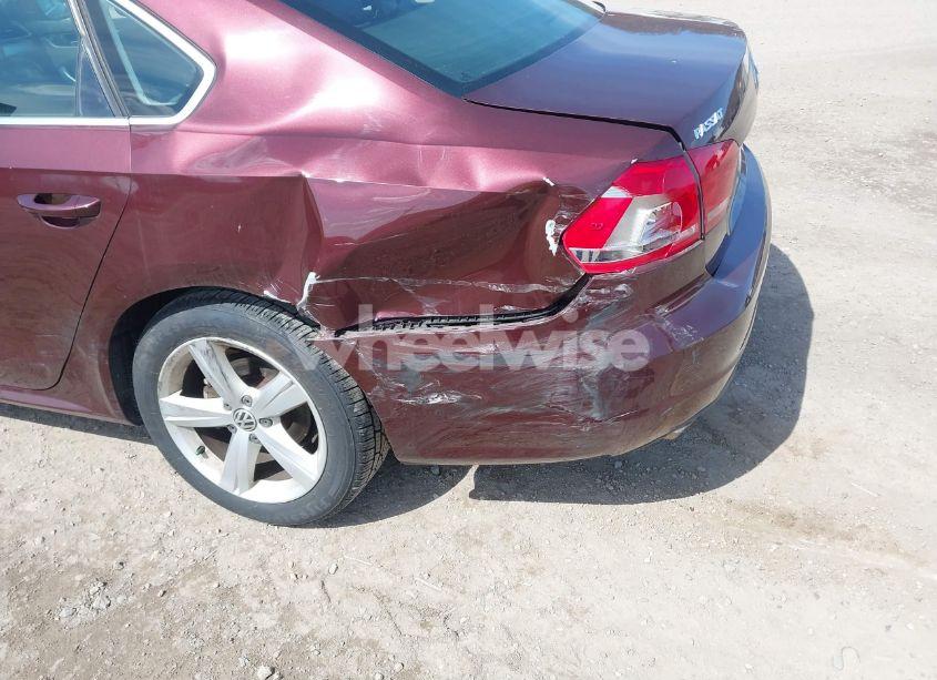 Photo 6 of 2012 Volkswagen Passat 2.5L SE (VIN 1VWBP7A3XCC054072)