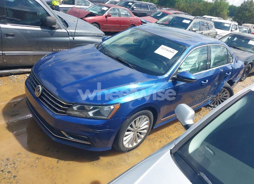 Photo 2 of 2016 Volkswagen Passat 1.8T SE (VIN 1VWBT7A38GC009794)