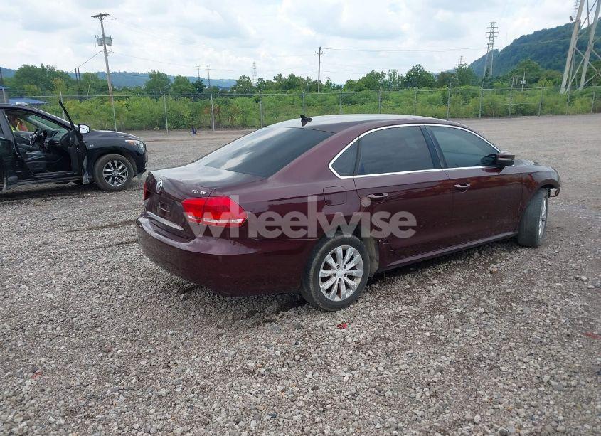 Photo 4 of 2014 Volkswagen Passat 1.8T SE (VIN 1VWBT7A39EC030523)