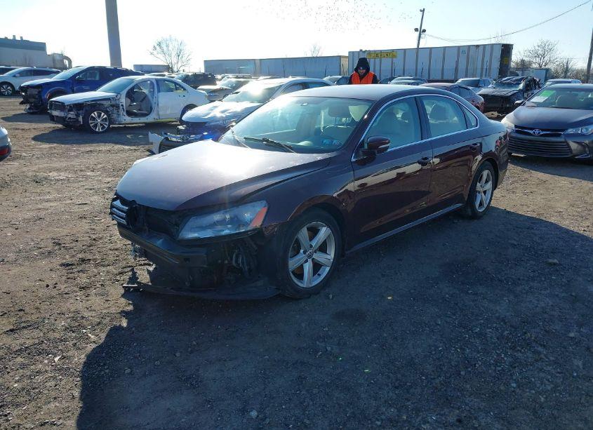 Photo 2 of 2014 Volkswagen Passat 1.8T SE (VIN 1VWBT7A3XEC087278)