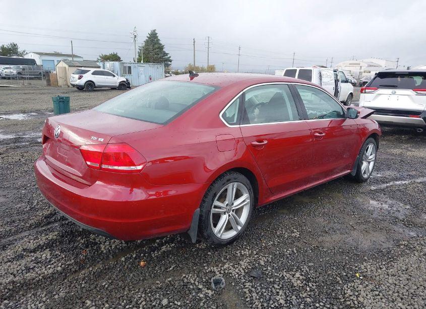 Photo 4 of 2015 Volkswagen Passat 2.0L TDI SE (VIN 1VWBV7A35FC013987)