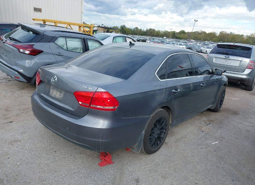 Photo 4 of 2015 Volkswagen Passat 2.0L TDI SE (VIN 1VWBV7A36FC059537)