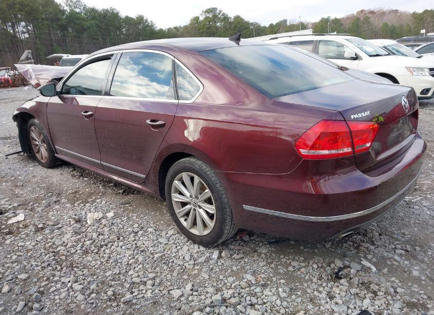 Photo 3 of 2012 Volkswagen Passat 2.5L SEL (VIN 1VWCH7A30CC044829)