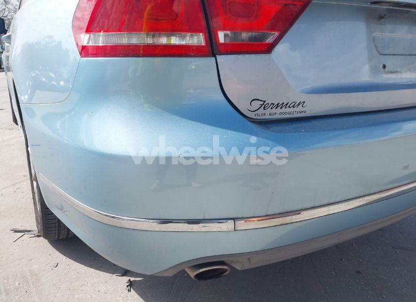 Photo 6 of 2012 Volkswagen Passat 2.5L SEL (VIN 1VWCH7A34CC044879)