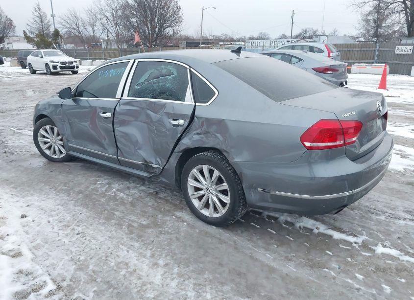 Photo 3 of 2012 Volkswagen Passat 2.5L SEL (VIN 1VWCH7A38CC035909)