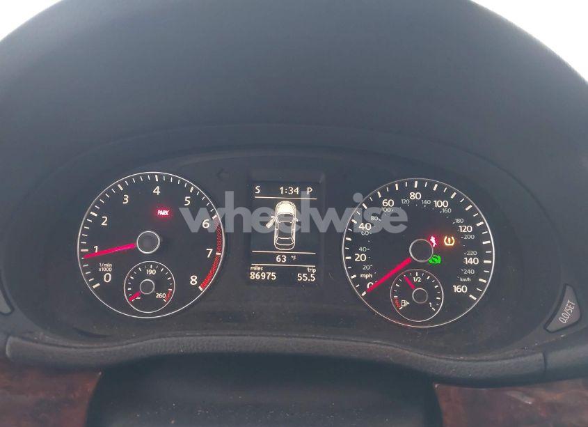 Photo 7 of 2012 Volkswagen Passat 2.5L SEL PREMIUM (VIN 1VWCH7A3XCC100579)