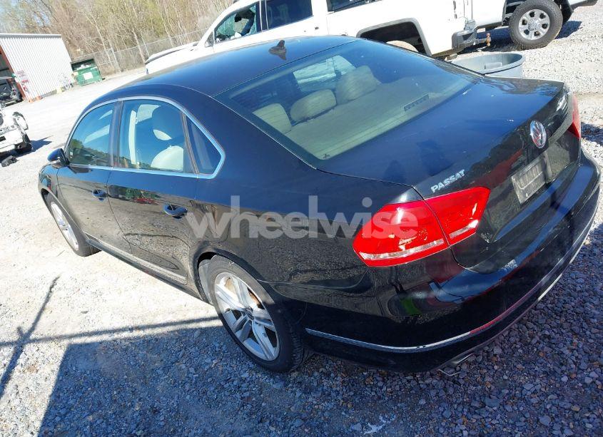 Photo 3 of 2012 Volkswagen Passat 3.6L V6 SEL PREMIUM (VIN 1VWCM7A30CC093802)