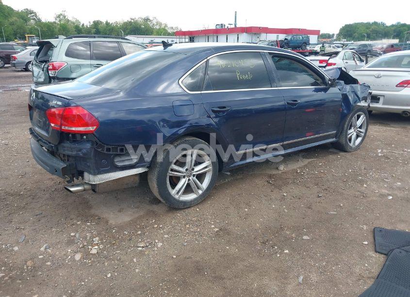 Photo 4 of 2012 Volkswagen Passat 3.6L V6 SEL PREMIUM (VIN 1VWCM7A31CC027906)