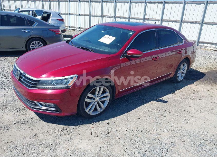 Photo 2 of 2018 Volkswagen Passat 3.6L V6 SEL PREMIUM (VIN 1VWCM7A31JC004946)