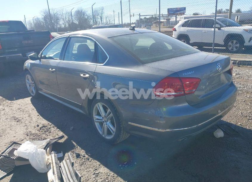 Photo 3 of 2012 Volkswagen Passat 3.6L V6 SEL PREMIUM (VIN 1VWCM7A34CC012185)