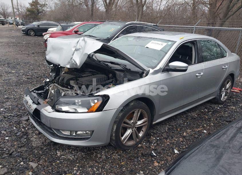 Photo 2 of 2014 Volkswagen Passat 3.6L V6 SEL PREMIUM (VIN 1VWCM7A35EC078666)