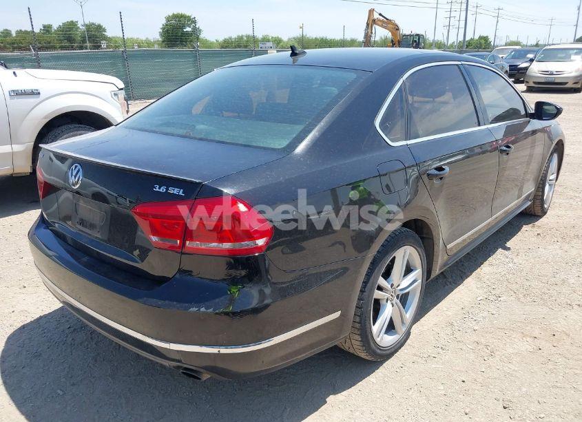 Photo 4 of 2012 Volkswagen Passat 3.6L V6 SEL PREMIUM (VIN 1VWCM7A38CC009175)