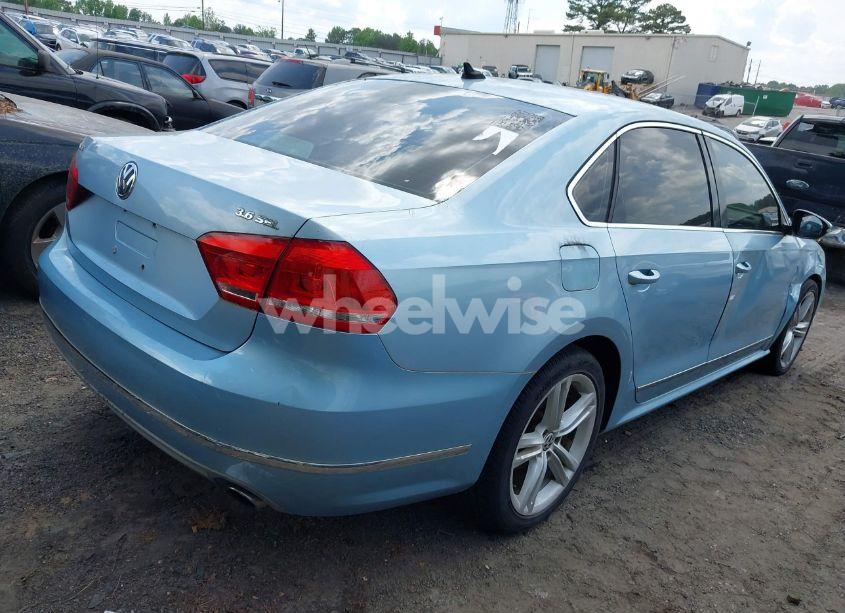 Photo 4 of 2012 Volkswagen Passat 3.6L V6 SEL PREMIUM (VIN 1VWCM7A39CC014031)