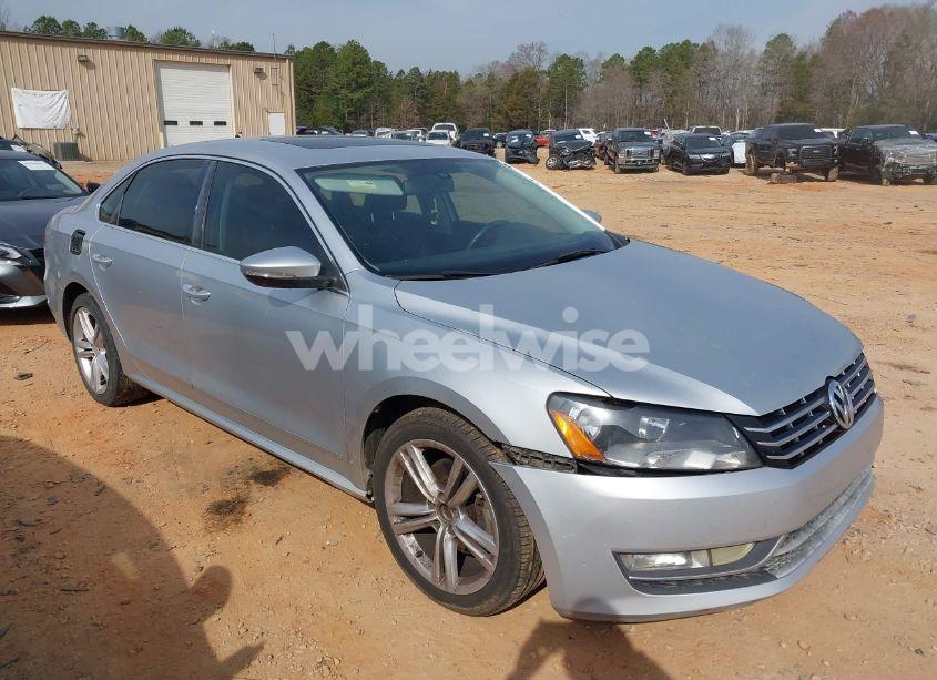 2012 Volkswagen Passat 2.0L TDI SEL PREMIUM (VIN 1VWCN7A31CC080506) main photo