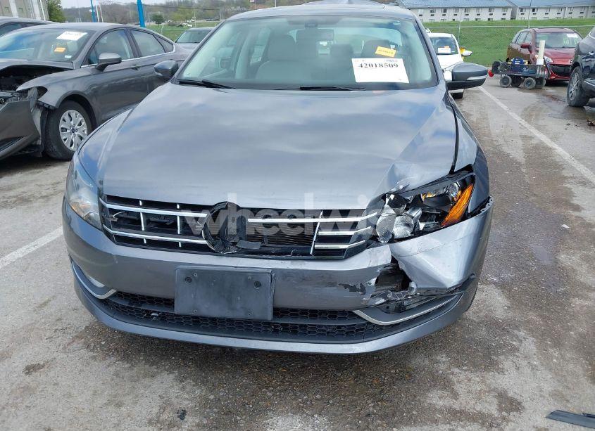 Photo 6 of 2012 Volkswagen Passat 2.0L TDI SEL PREMIUM (VIN 1VWCN7A31CC106327)