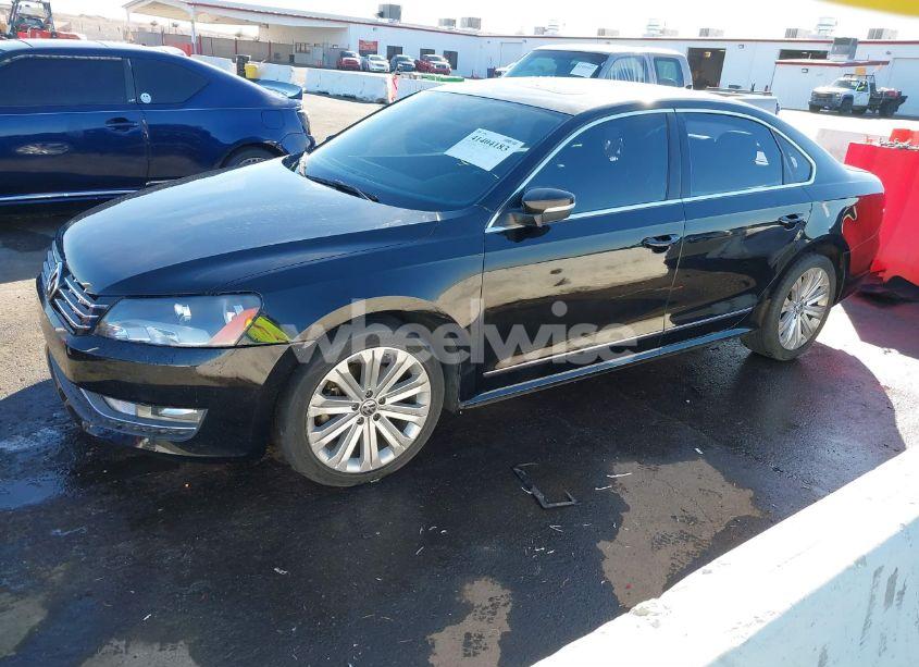 Photo 2 of 2013 Volkswagen Passat 2.0L TDI SEL PREMIUM (VIN 1VWCN7A32DC013091)