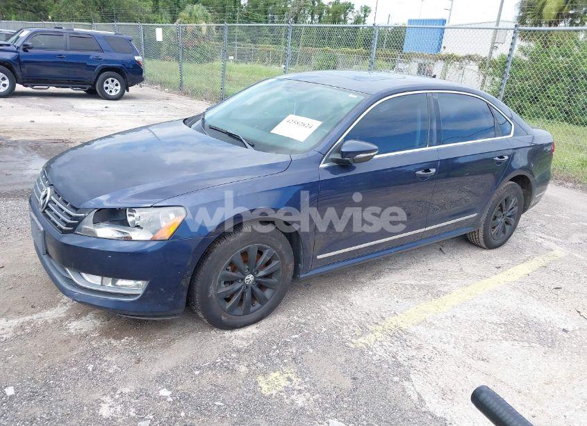 Photo 2 of 2012 Volkswagen Passat 2.0L TDI SEL PREMIUM (VIN 1VWCN7A33CC016810)