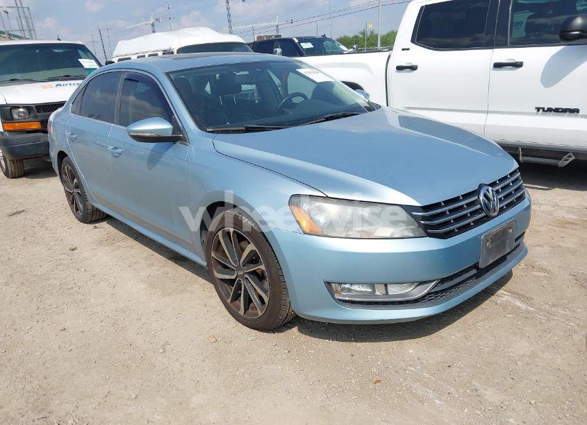 2012 Volkswagen Passat 2.0L TDI SEL PREMIUM (VIN 1VWCN7A34CC070830) main photo