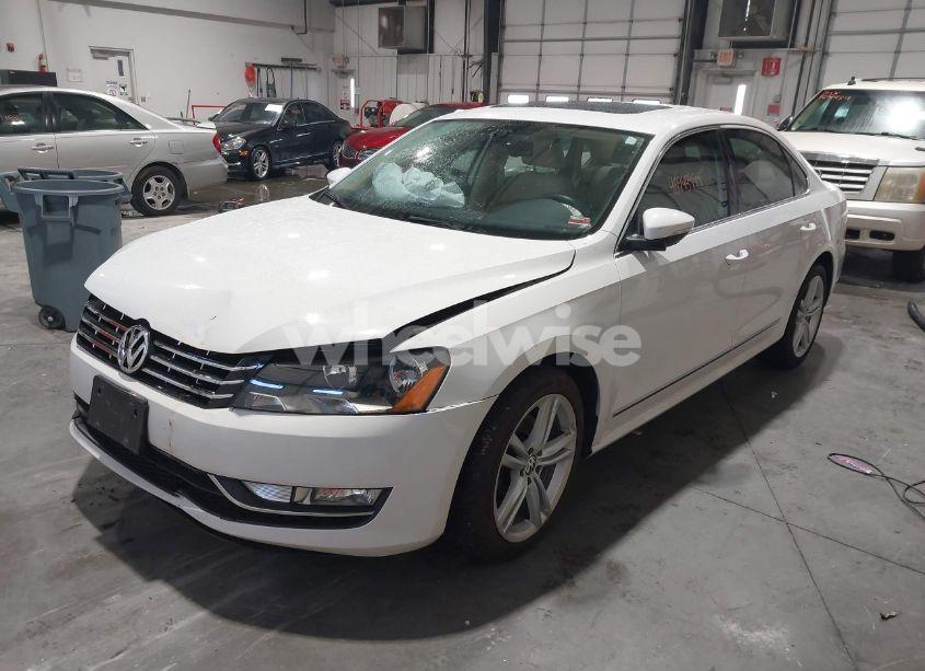 Photo 2 of 2012 Volkswagen Passat 2.0L TDI SEL PREMIUM (VIN 1VWCN7A34CC088423)