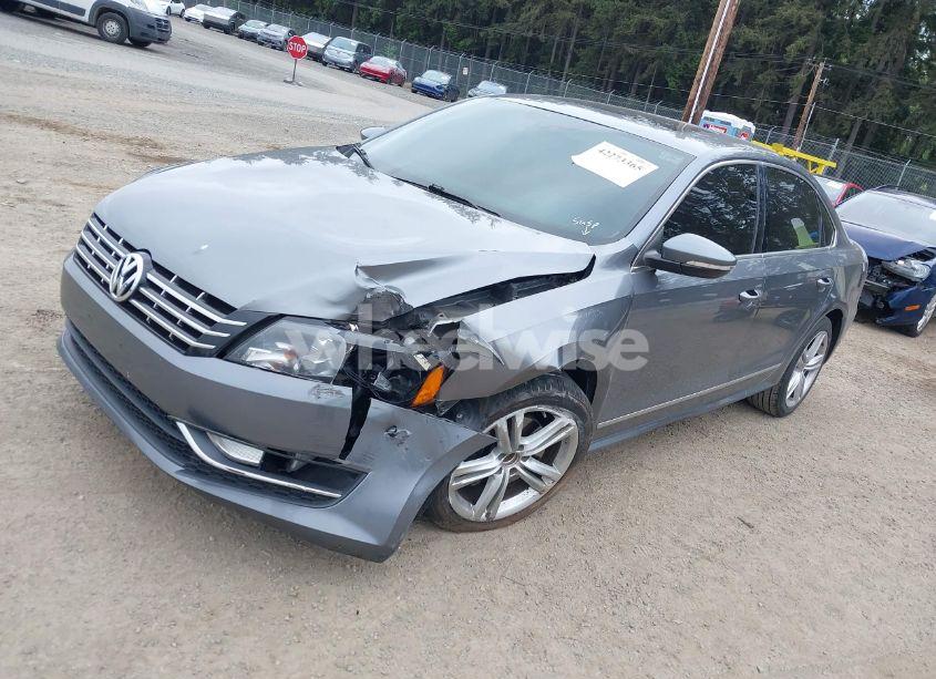 Photo 2 of 2012 Volkswagen Passat 2.0L TDI SEL PREMIUM (VIN 1VWCN7A34CC097350)