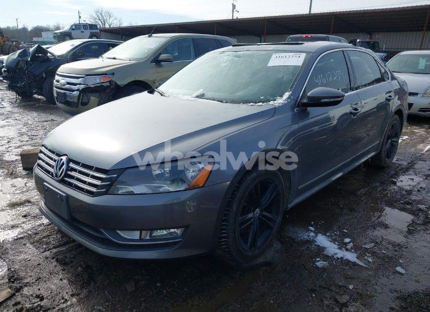 Photo 2 of 2012 Volkswagen Passat 2.0L TDI SEL PREMIUM (VIN 1VWCN7A36CC056735)
