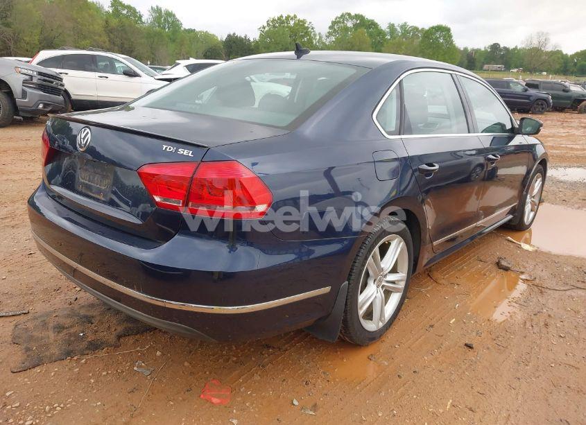 Photo 4 of 2014 Volkswagen Passat 2.0L TDI SEL PREMIUM (VIN 1VWCN7A36EC054891)