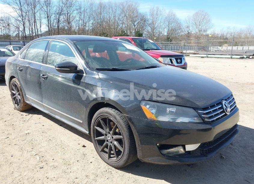 2012 Volkswagen Passat 2.0L TDI SEL PREMIUM (VIN 1VWCN7A38CC062276) main photo