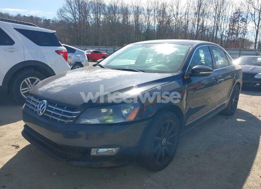 Photo 2 of 2012 Volkswagen Passat 2.0L TDI SEL PREMIUM (VIN 1VWCN7A38CC062276)