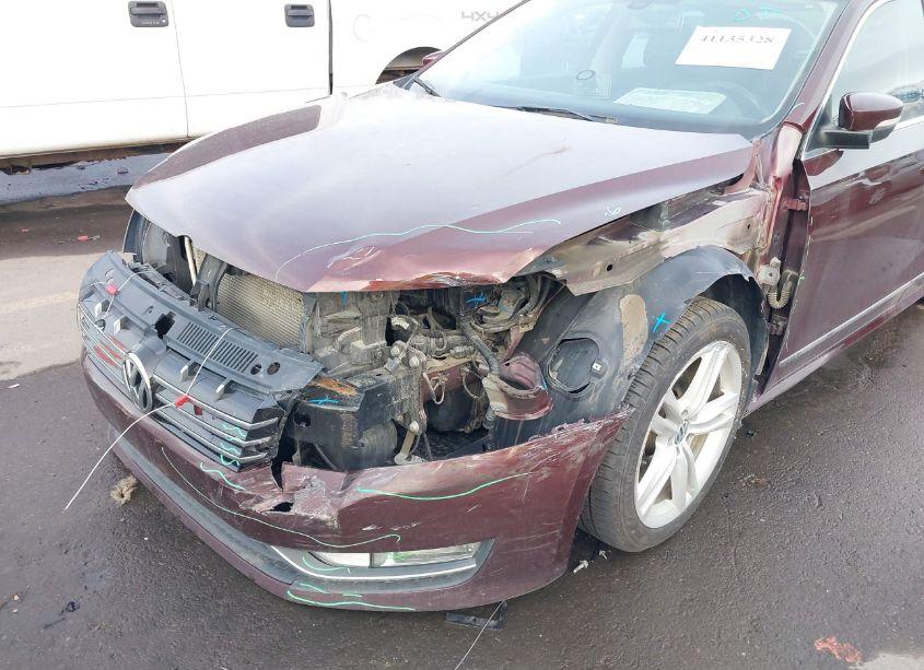 Photo 6 of 2013 Volkswagen Passat 2.0L TDI SEL PREMIUM (VIN 1VWCN7A38DC093187)