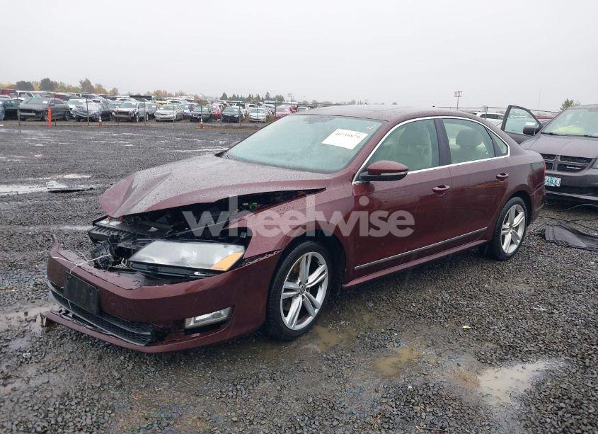Photo 2 of 2012 Volkswagen Passat 2.0L TDI SEL PREMIUM (VIN 1VWCN7A39CC031828)