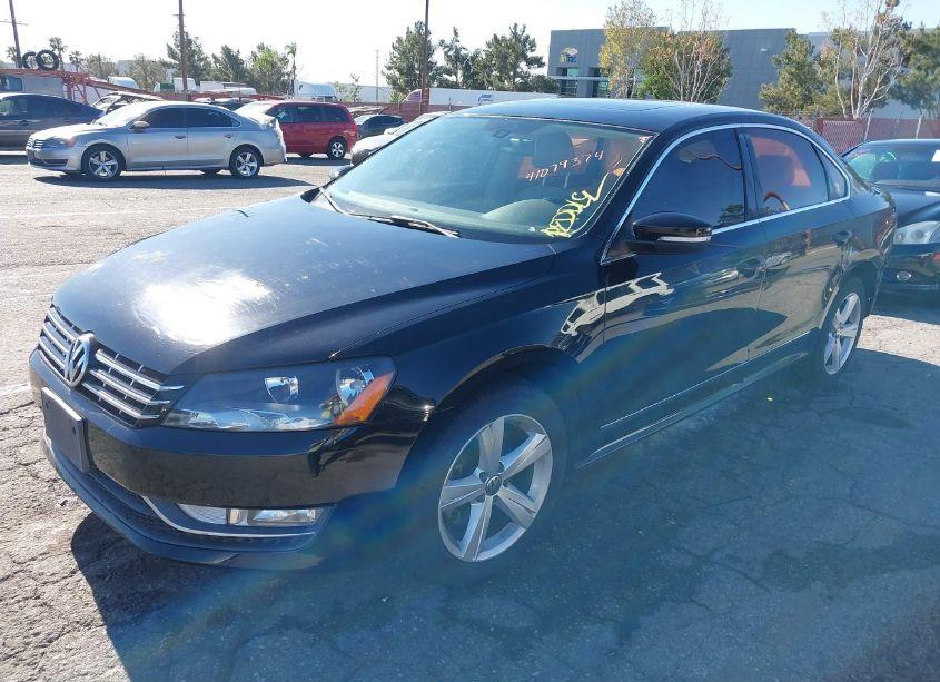 Photo 2 of 2012 Volkswagen Passat 2.0L TDI SEL PREMIUM (VIN 1VWCN7A39CC038312)
