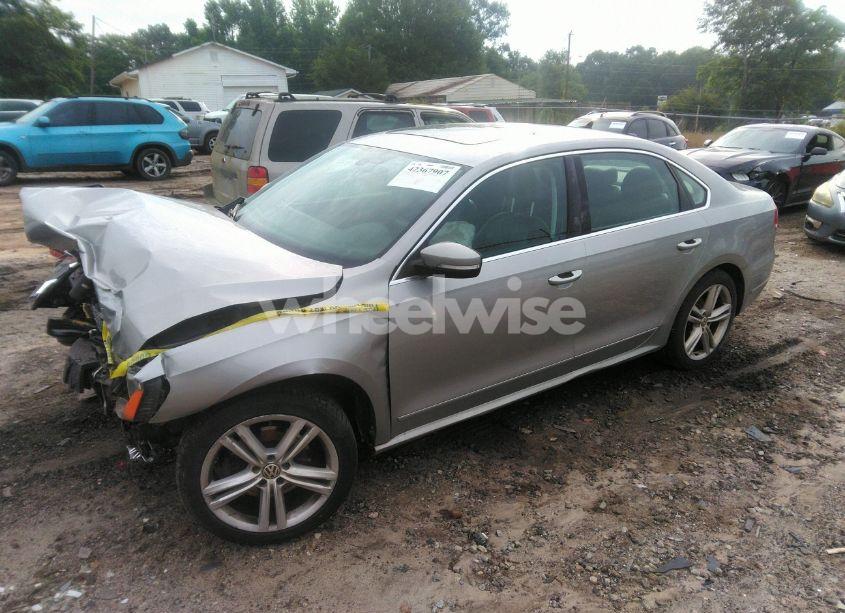 Photo 2 of 2012 Volkswagen Passat 2.0L TDI SEL PREMIUM (VIN 1VWCN7A39CC109458)
