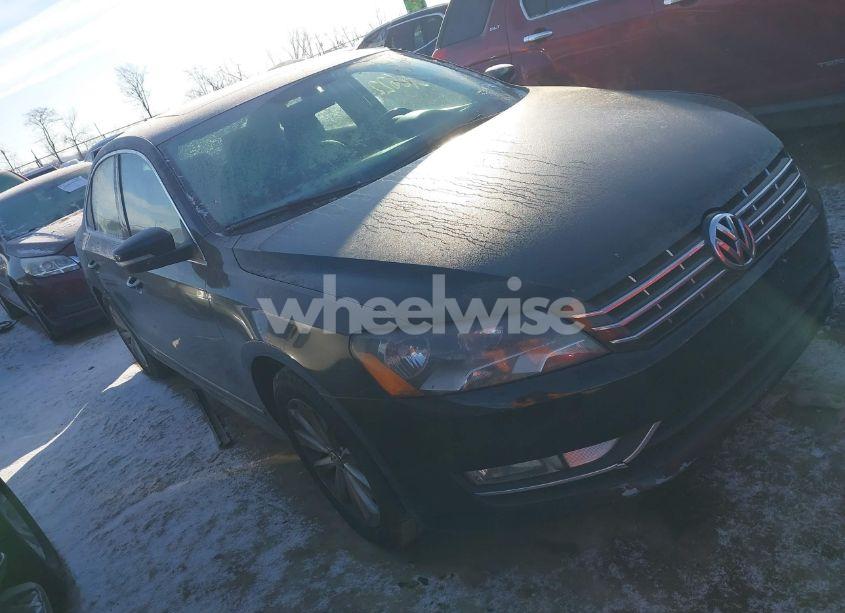 2012 Volkswagen Passat 2.5L SEL PREMIUM (VIN 1VWCP7A30CC077929) main photo