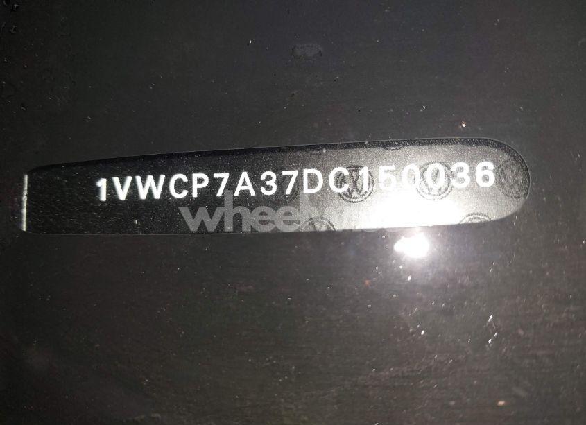 Photo 9 of 2013 Volkswagen Passat 2.5L SEL PREMIUM (VIN 1VWCP7A37DC150036)