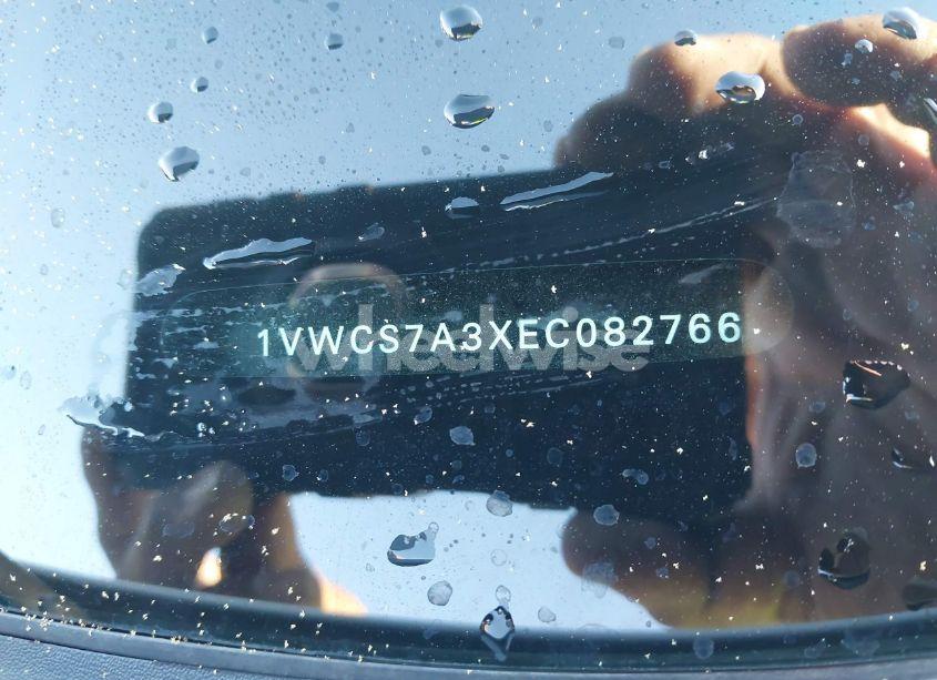 Photo 9 of 2014 Volkswagen Passat 1.8T SEL PREMIUM (VIN 1VWCS7A3XEC082766)