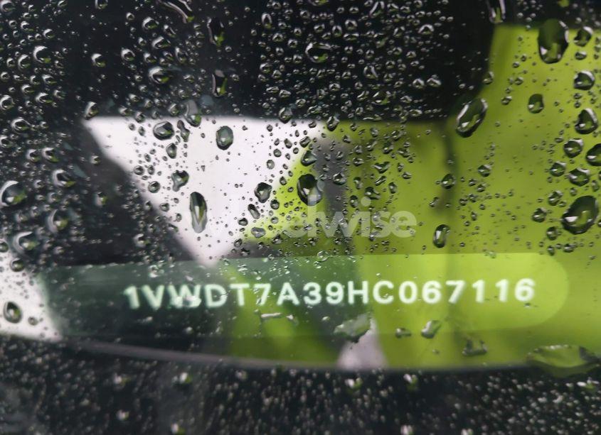 Photo 9 of 2017 Volkswagen Passat 1.8T R-LINE (VIN 1VWDT7A39HC067116)