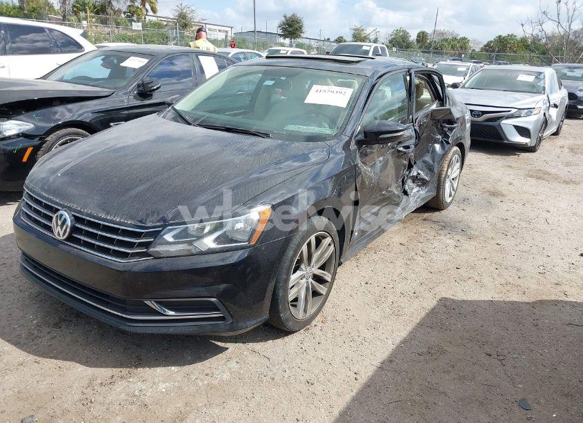 Photo 2 of 2019 Volkswagen Passat 2.0T WOLFSBURG EDITION (VIN 1VWLA7A34KC012694)