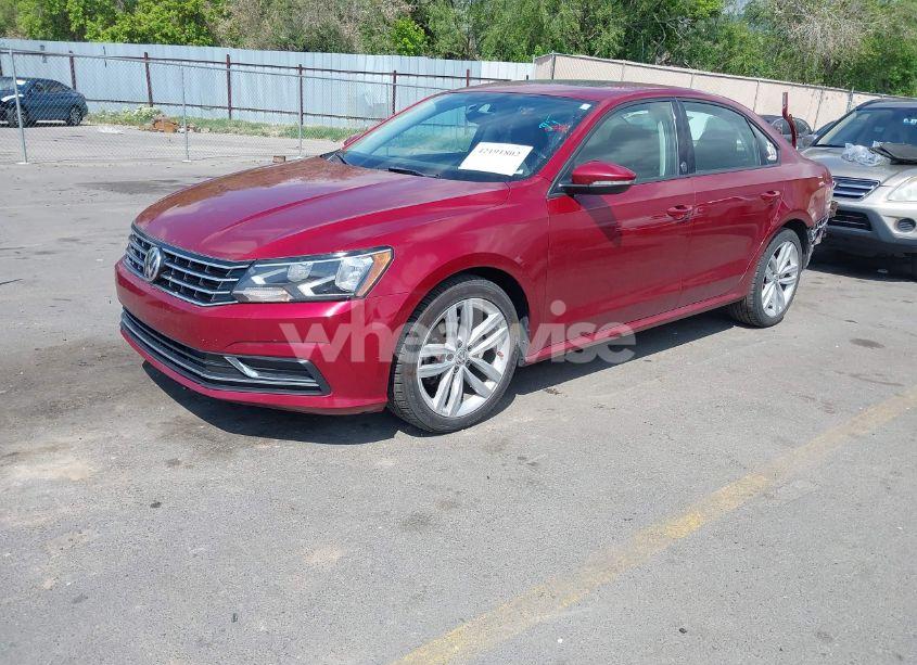 Photo 2 of 2019 Volkswagen Passat 2.0T WOLFSBURG EDITION (VIN 1VWLA7A37KC007702)