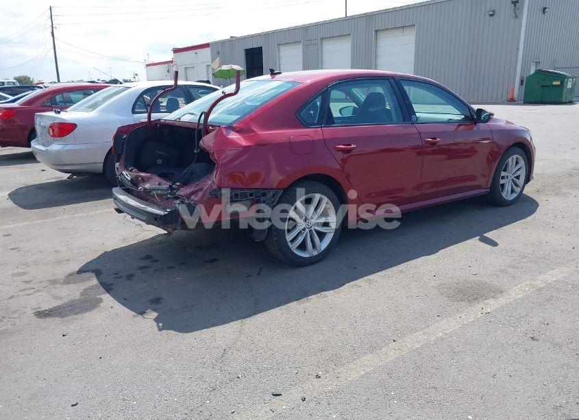 Photo 4 of 2019 Volkswagen Passat 2.0T WOLFSBURG EDITION (VIN 1VWLA7A37KC007702)