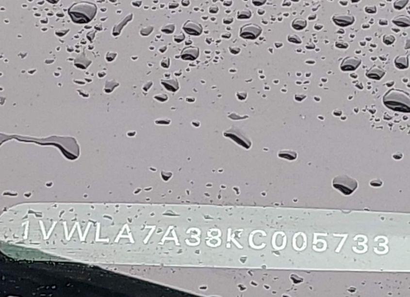 Photo 18 of 2019 Volkswagen Passat 2.0T WOLFSBURG EDITION (VIN 1VWLA7A38KC005733)