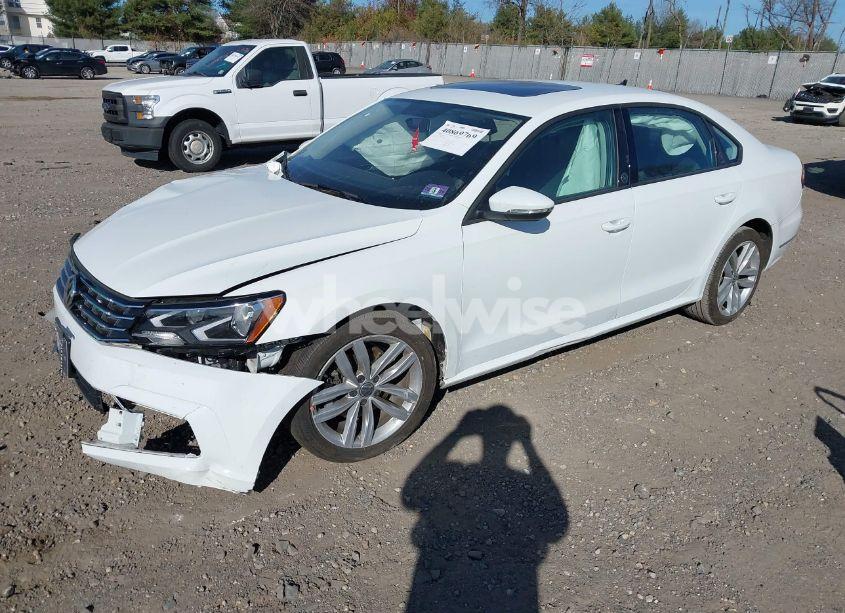 Photo 2 of 2019 Volkswagen Passat 2.0T WOLFSBURG EDITION (VIN 1VWLA7A3XKC007418)