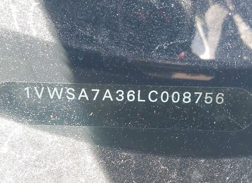 Photo 9 of 2020 Volkswagen Passat 2.0T SE (VIN 1VWSA7A36LC008756)