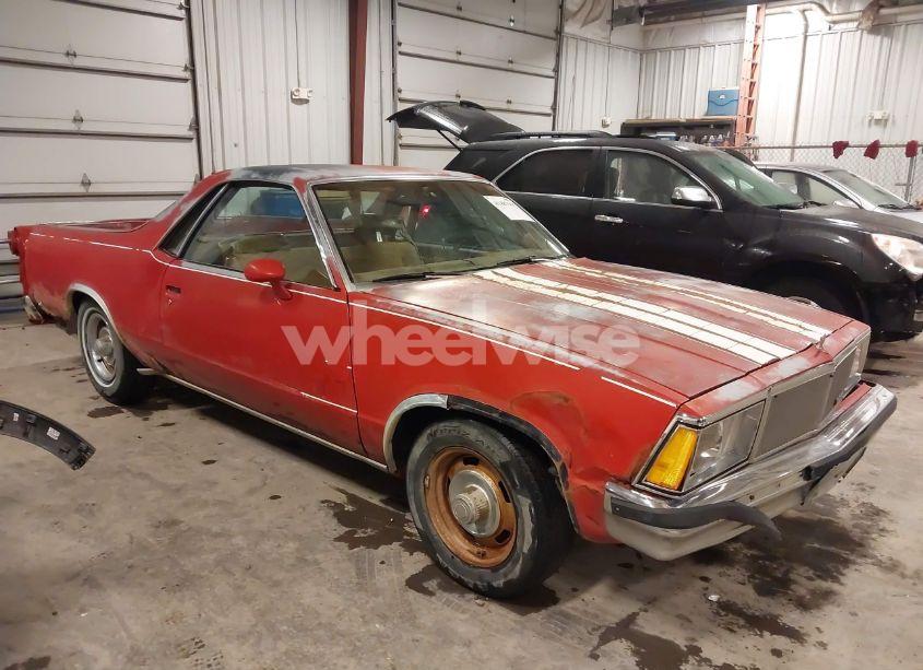 1980 Chevrolet El CAMINO (VIN 1W80KAK520646) main photo