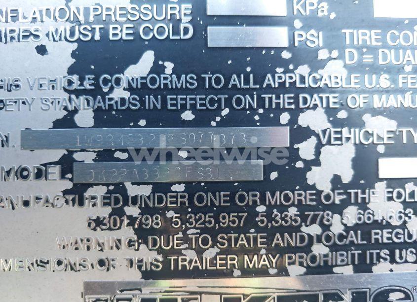 Photo 9 of 2023 Wilkens Mfg INC WILKENS MFG INC (VIN 1W92M5323PS077373)