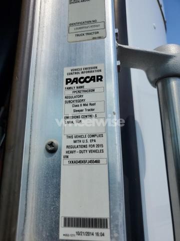 Photo 9 of 2015 KENWORTH T660 SEMI TRUCK (VIN 1XKAD49X6FJ455460)