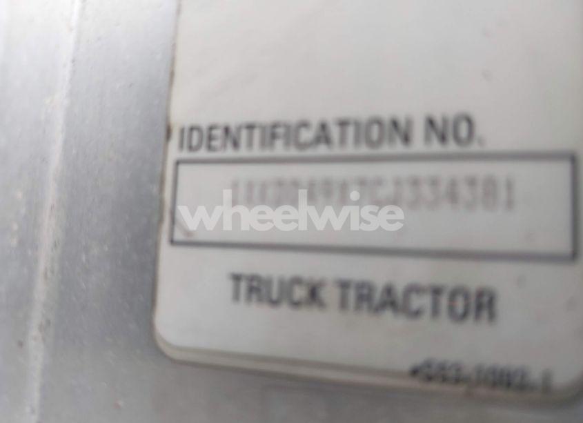 Photo 8 of 2012 Kenworth Construction T800 (VIN 1XKDD49X7CJ334381)