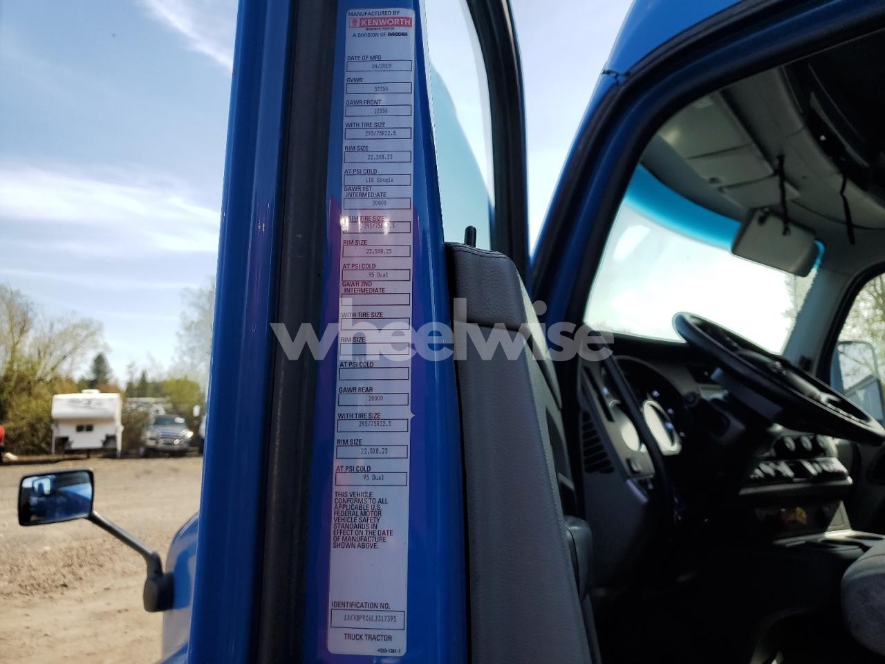 Photo 10 of 2020 KENWORTH T680 SEMI TRUCK (VIN 1XKYDP9X6LJ317395)