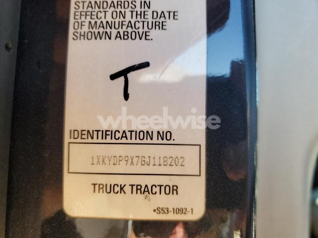 Photo 5 of 2016 KENWORTH T680 SEMI TRUCK (VIN 1XKYDP9X7GJ118202)